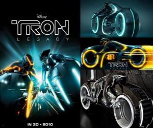 Puzzle Tron: Legacy και φανταστικά οχημάτων